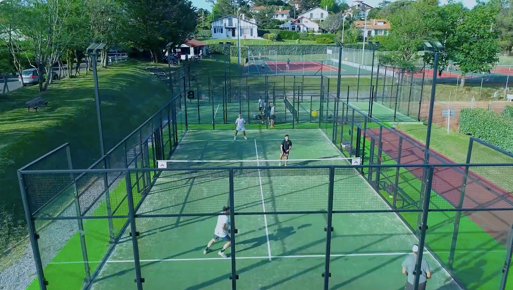 Courts de padel au Tennis Club de Guéthary